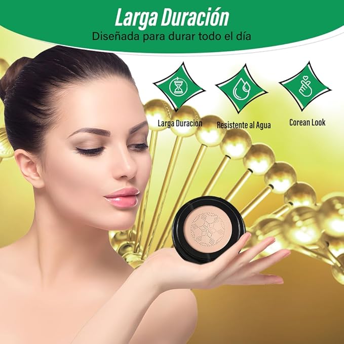 Base Maquillaje MOISTURE CUSHION™ + BROCHA DE REGALO
